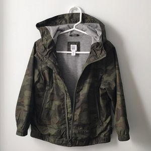 Kids Camo Wind breaker jacket